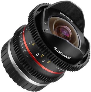 Samyang 8mm T/3.1 VDSLR UMC Fish-Eye II Sony E