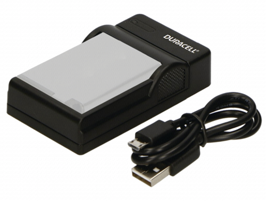 Duracell Charger with USB Cable for DR9964 Olympus BLS-5/BLS-50
