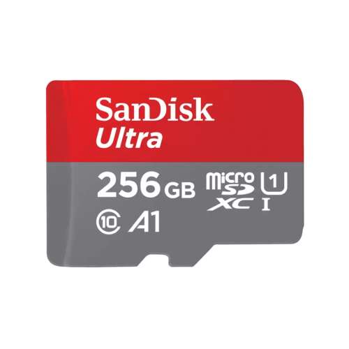 SanDisk Ultra microSDXC 256GB 150MB/s + adapter UHS-I