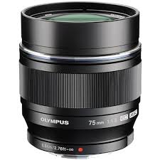 Olympus M.Zuiko 75mm f/1.8 Black
