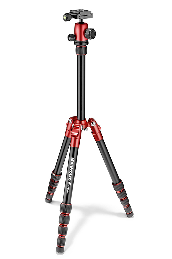 Manfrotto Element Traveller Small Aluminium Red