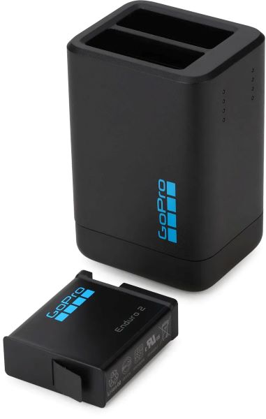 GoPro Dual Battery Charger + Enduro 2 Battery (MISSION 1 Series + HERO13 Black)