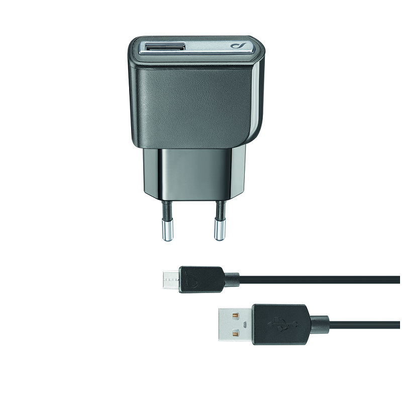 Cellular Line Charger Set for Huawei USB-A with cable micro USB 5W black