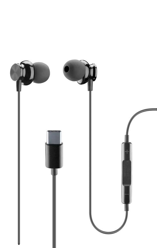 Cellular Line Handsfree Sparrow In-Ear type-C black