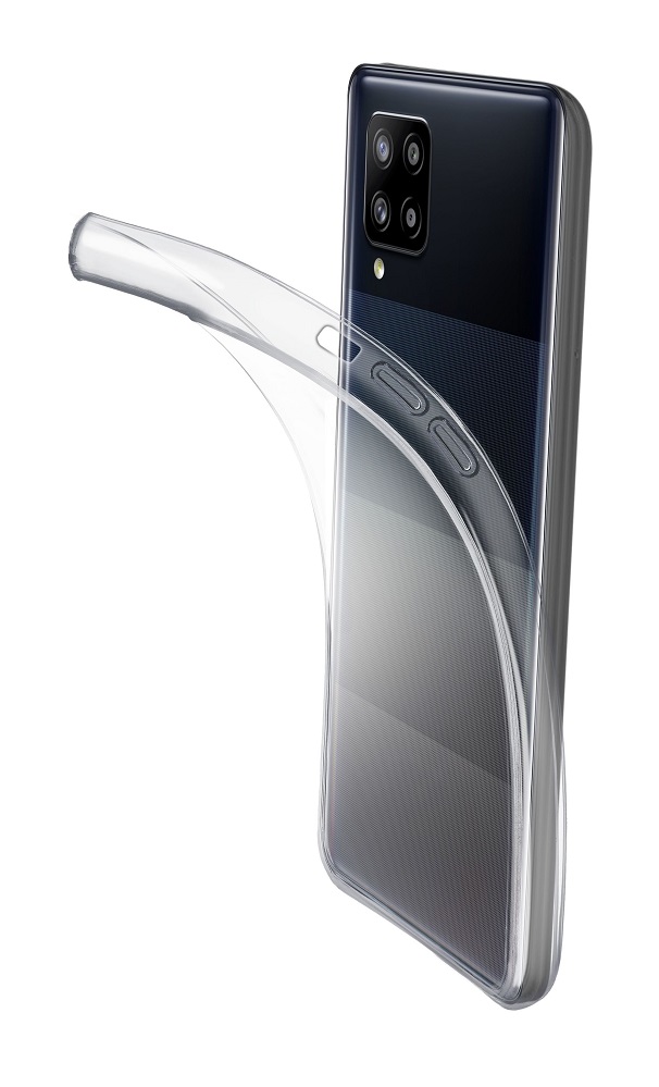 Cellular Line Fine Back Cover Silicone for Samsung A43 transparent