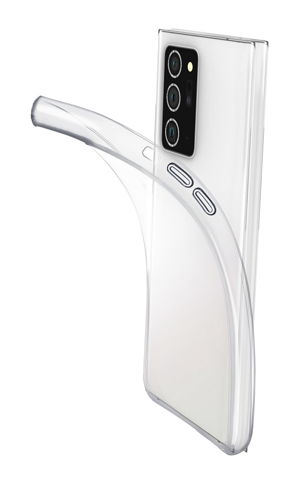 Cellular Line Fine Back Cover Silicone for Samsung Note 21 transparent