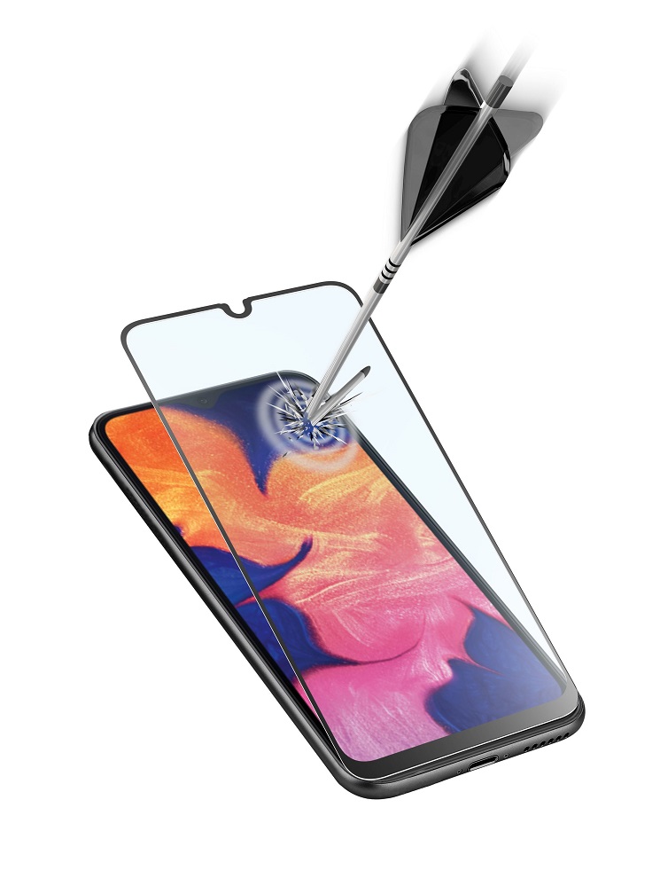 Cellular Line AntiShock Screen Protector Glass for Samsung Galaxy A20E black