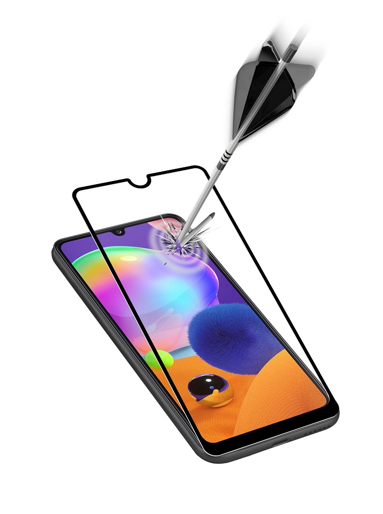 Cellular Line Screen Protector Glass for Samsung Galaxy A31 black