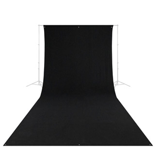 E-Image MB36 Muslin Fabric Background 3x6 Black