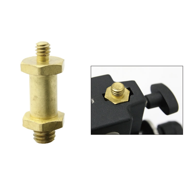 Kupo KS-014 Hex 1/4″ Male to 3/8″ Male Stud