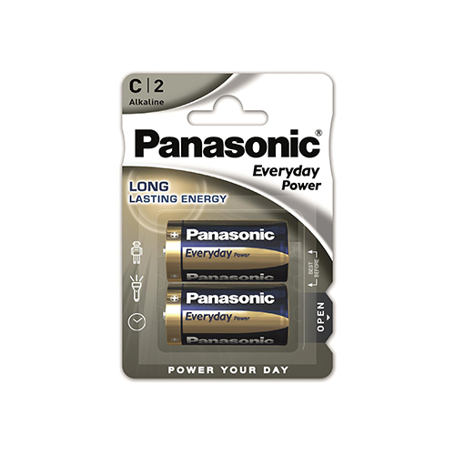 Panasonic Alkaline Everyday Power LR14/C 1x2