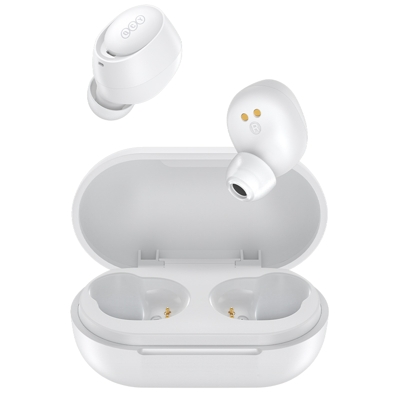 QCY T27 Arcbuds Lite Sweatproof Bluetooth 5.3 White