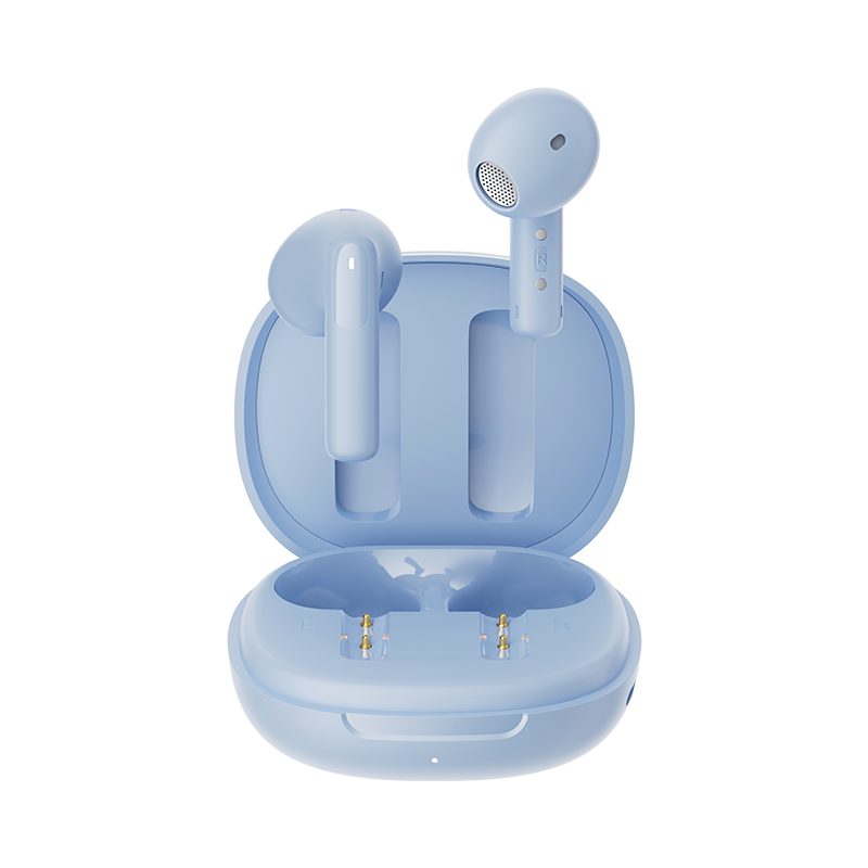 QCY AilyBuds E20 Clear Blue Hybrid ANC Earbuds