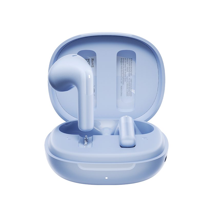 QCY AilyBuds E10 Blue Hires Audio LDAC Semi-Ear TWS