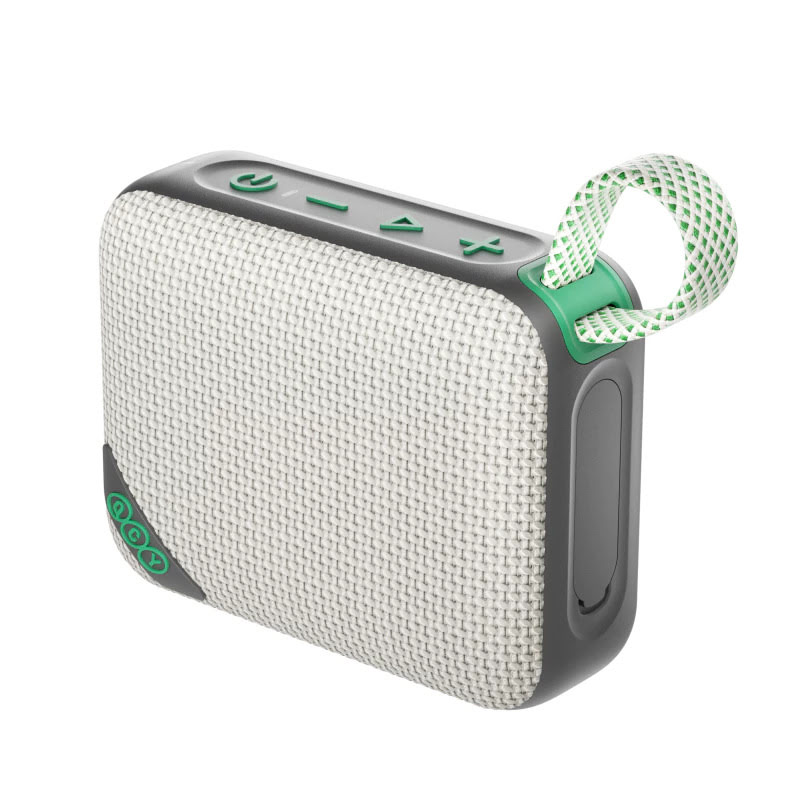 QCY SP2 Green Brown Pocket Size Bluetooth Speaker