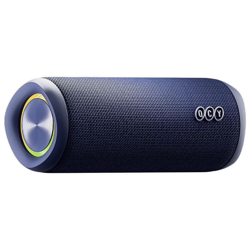 QCY SP7 Blue Portable Bluetooth Speaker w Stereo Sound 40W