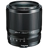 Tokina atx-m 33mm f/1.4 Fujifilm X + Δώρο Φίλτρο UV 52mm <i>** ΠΡΟΣΦΟΡΑ ΣΕ 36 ΑΤΟΚΕΣ ΔΟΣΕΙΣ</i>&nbsp;