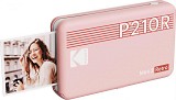 Kodak Mini 2 Retro 4PASS Pink Smartphone Photo Printer Portable (7.6 x 7.6 cm) + 8 Sheets