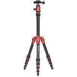 Benro MeFoto Backpacker travel tripod Kit Red <i>** ΠΡΟΣΦΟΡΑ ΣΕ 36 ΑΤΟΚΕΣ ΔΟΣΕΙΣ</i>&nbsp;