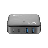 Cellular Line Charger USB-A, USB-C 100W black
