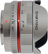Samyang 7.5mm f/3.5 UMC Fish-eye MFT silver <i>** ΠΡΟΣΦΟΡΑ ΣΕ 36 ΑΤΟΚΕΣ ΔΟΣΕΙΣ</i>&nbsp;