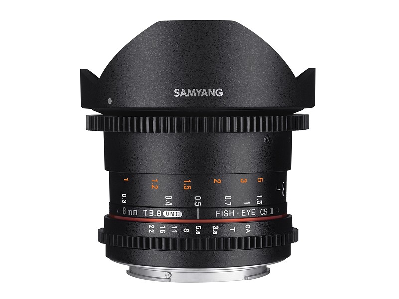 Samyang 8mm T/3.8 UMC Fish-eye CS II Sony