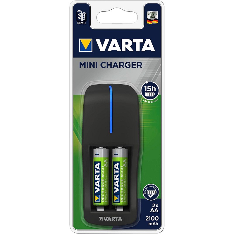 Varta Pocket Charger 1x2 2100mAh