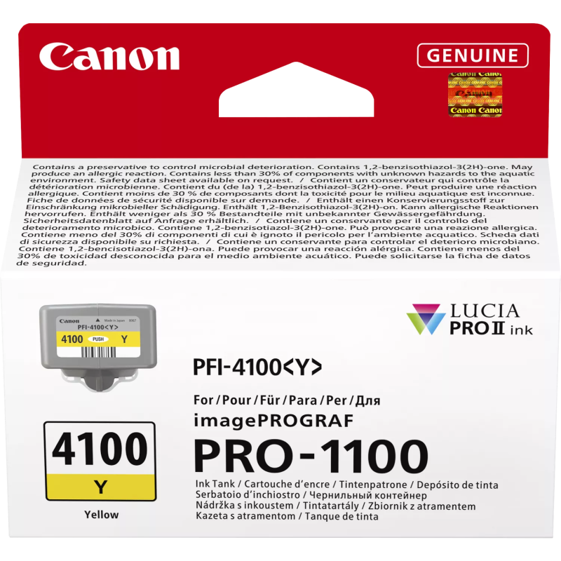 Canon PFI-4100 Y Yellow