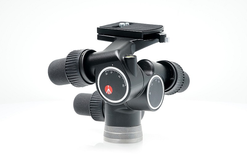 Manfrotto 405 Geared Tripod Head, strong and lightweight aluminium