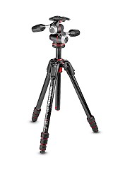 Manfrotto MK190GOC4-3WX Carbon Tripod with 3Way Head <i>** ΠΡΟΣΦΟΡΑ ΣΕ 36 ΑΤΟΚΕΣ ΔΟΣΕΙΣ</i>&nbsp;
