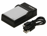 Duracell Charger with USB Cable for DR9964 Olympus BLS-5/BLS-50