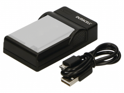 Duracell Charger with USB Cable for DR9964 Olympus BLS-5/BLS-50