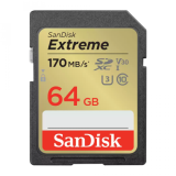 SanDisk Extreme SDXC 64GB 170MB/s UHS-I