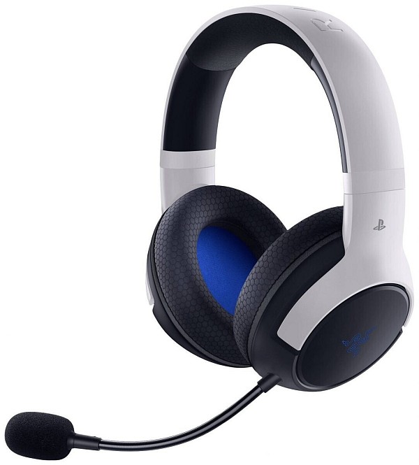 Razer KAIRA HyperSpeed Playstation Licensed Wireless Gaming Headset white