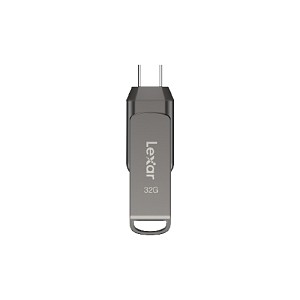 Lexar JumpDrive Dual Drive D400 32GB USB 3.1 Type-C