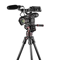 Manfrotto Nitrotech 608 and 635 Fast Single Leg Carbon