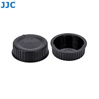 JJC Body Cap/Rear Lens Cap for Nikon F-Mount Camera/Lens