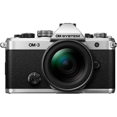 Olympus OM SYSTEM OM-3 Mirrorless Camera with 12-45mm f/4 Lens Kit - 5ετής Εγγύηση