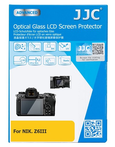 JJC Optical Glass LCD Screen Protector For Nikon Z6III