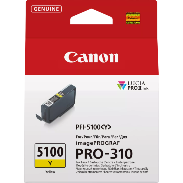 Canon PFI-5100 Y Yellow