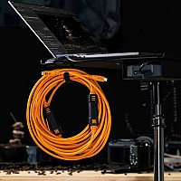 Tether Tools TetherPro USB-C Optima 10G straight orange 4.6m