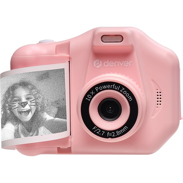 Denver KPC-1370NS pink Kids Camera with Printer