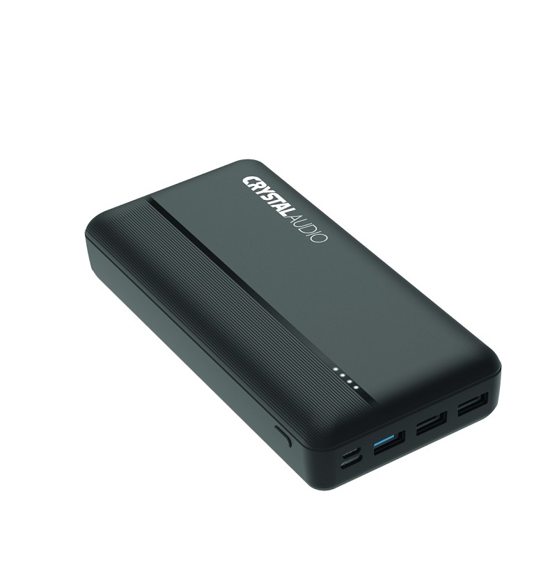Crystal Audio Power Bank PD Dual 30.000mAh black