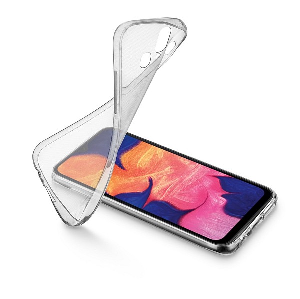 Cellular Line Soft Back Cover Silicone for Samsung Galaxy A20e transparent