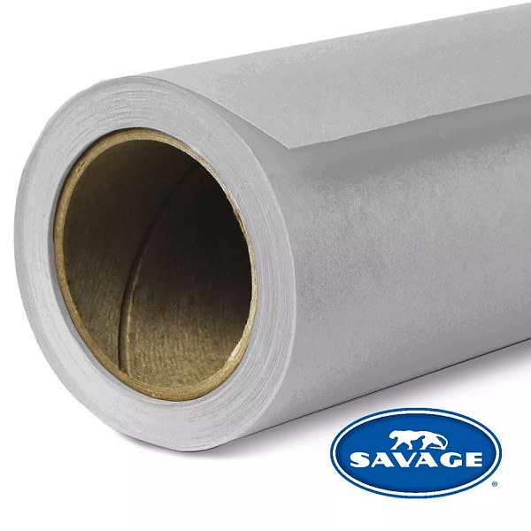Savage 60-1253 Background Paper 1.35x11m Focus Gray