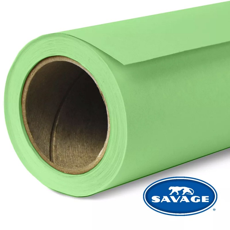 Savage 40-1253 Background Paper 1.35x11m Mint Green