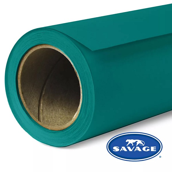 Savage 68-1253 Background Paper 1.35x11m Teal