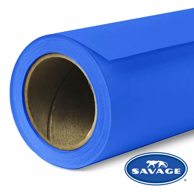 Savage 58-12 Background Paper 2.72x11m Studio Blue