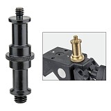 Kupo KS-017SB 1/4″ Male to 3/8″ Male Spigot Black