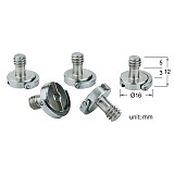 Kupo KS-135 1/4'' D-Ring Screws 8mm 5pcs
